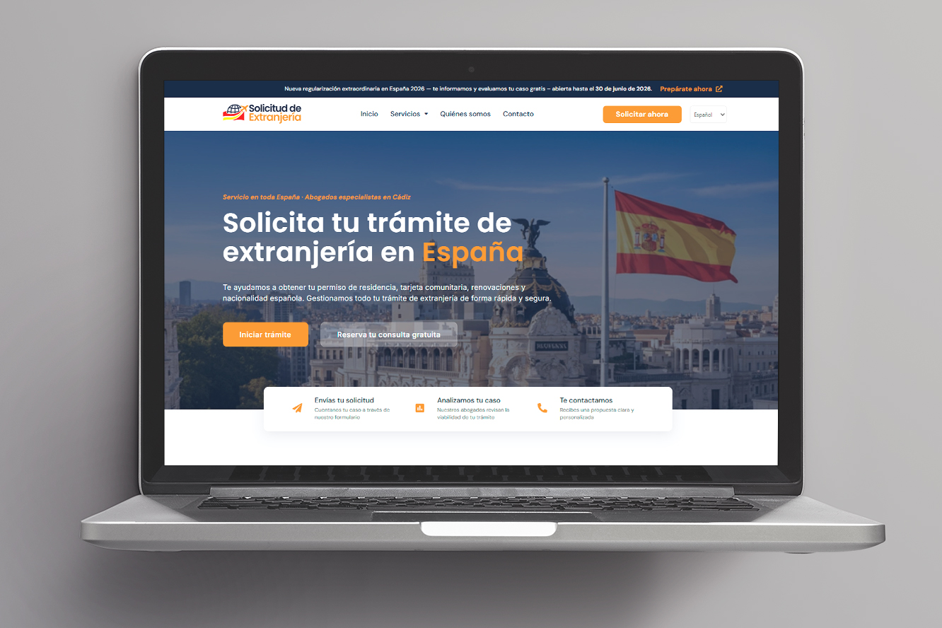 Landing Page - Home en PC