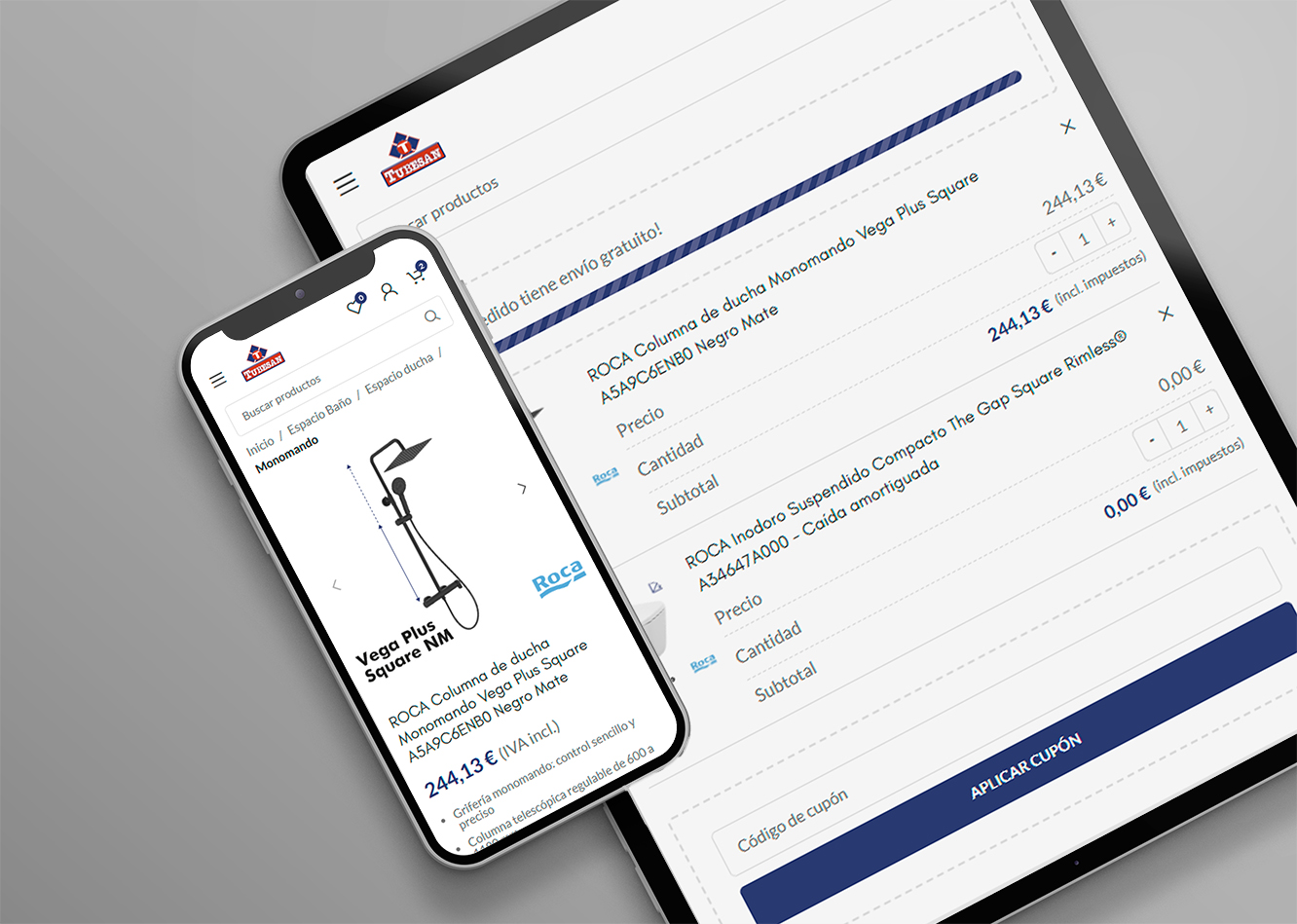 Tienda online - Tablet y Móvil